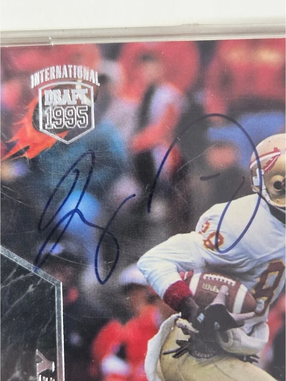 1995 Signature Rookies Kez McCorvey Auto 2 750 Florida State Card